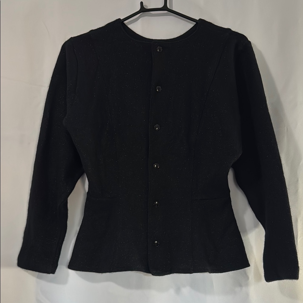 Starry | Black Fitted Blazer with Tailored Silhouette